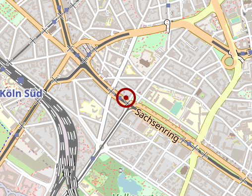 Karte: Hand&Fuss Fusspflege Köln