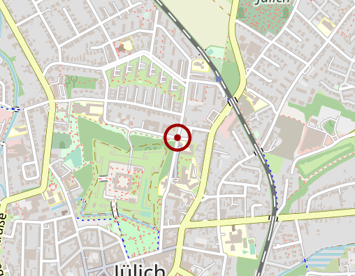 Karte: Wohnanlage für Senioren und Behinderte "An der Zitadelle"