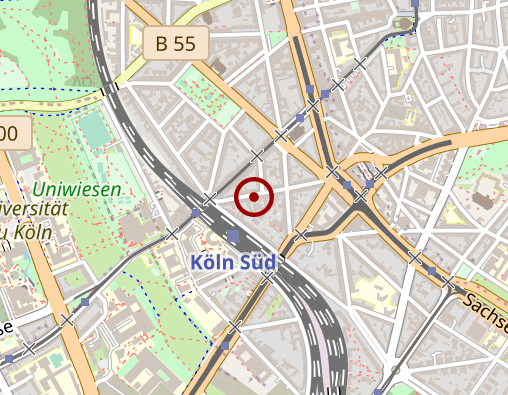 Karte: Pflegedienst Rheingold UG (haftungsbeschränkt)