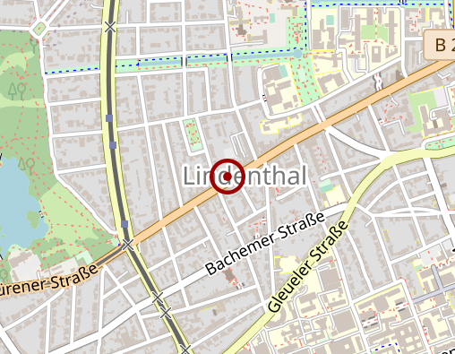 Karte: Lindenthal-Apotheke