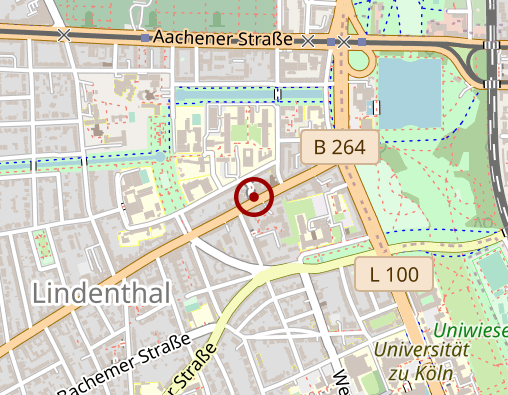 Karte: Thai Massage Köln