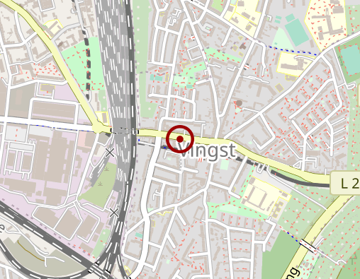 Karte: Heßhof-Apotheke