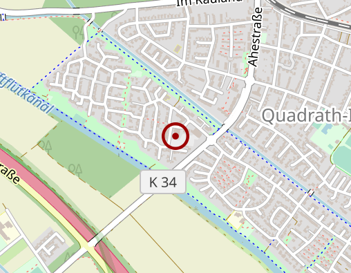 Karte: Houben Kemperink Therapie-Zentrum Quadrath-Ichendorf