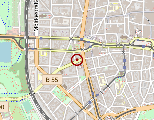 Karte: Roefls-Perl R.