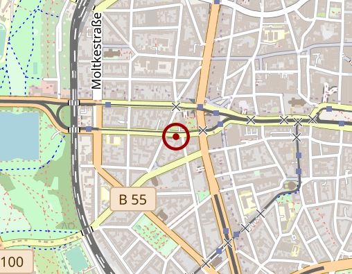 Karte: Merlin-Apotheke