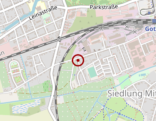 Karte: Betreutes Wohnen des Christophoruswerk Erfurt