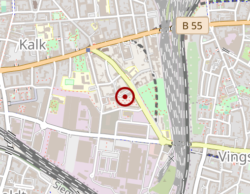 Karte: Johanniter-Stift Köln-Kalk