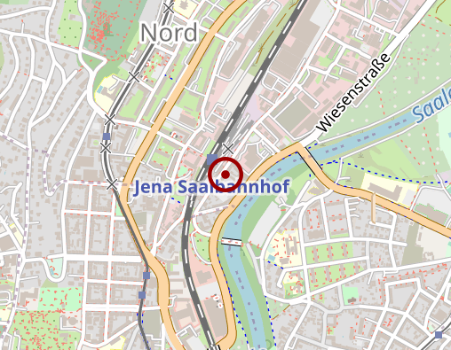 Karte: Internationaler Bund GmbH - Betreutes Wohnen