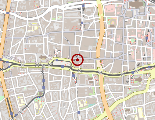 Karte: BfK Beratungsstelle für Kraftfahreignung