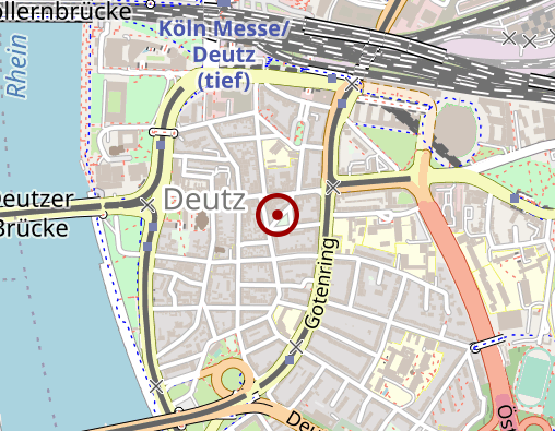 Karte: ergo Deutz, Burdach B.