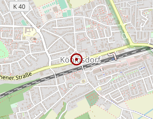 Karte: Caritas Ambulanter Dienst Königsdorf