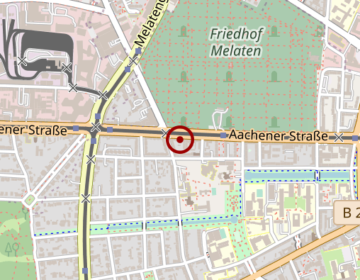 Karte: Praxis für Psychotherapie Dipl.-Psych. Marcus Hegner