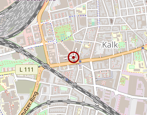 Karte: Apotheke Köln Arcaden