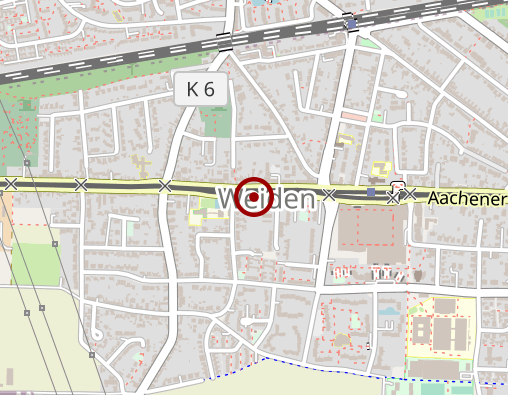 Karte: Bestattungen Erken GmbH