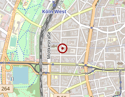 Karte: Apotheke am Brüsseler Platz