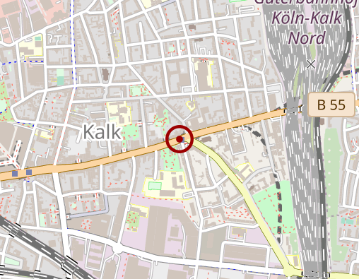 Karte: BeWo Sosius GmbH - Unterstützung und Betreuung im Alltag