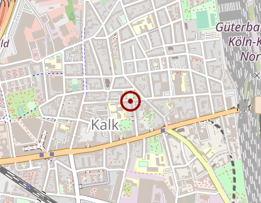 Karte: Betreutes Wohnen am Rhein