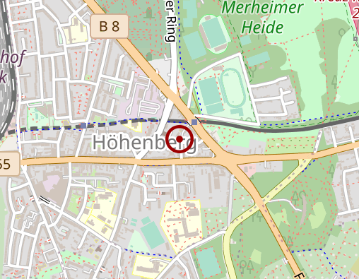 Karte: Jugendwohnen St. Gereon