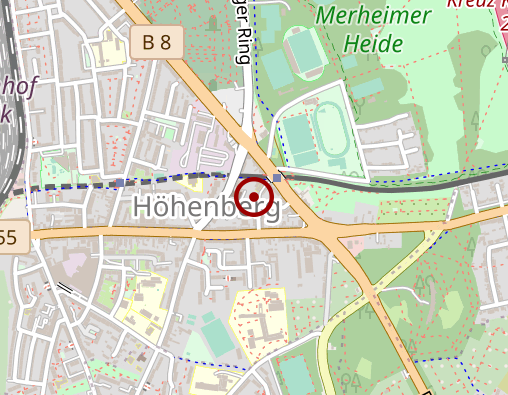 Karte: Jugendwohnen St. Gereon