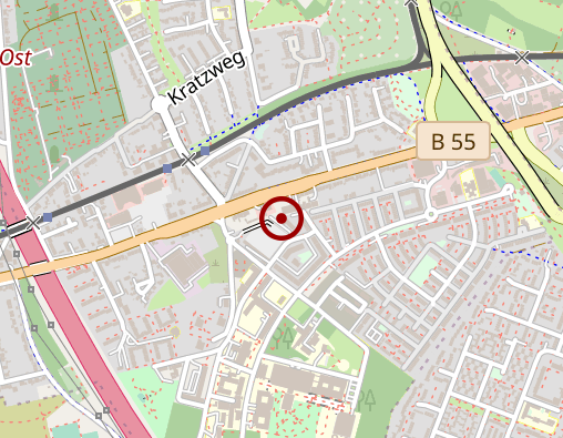 Karte: Apotheke im Kaufland Merheim