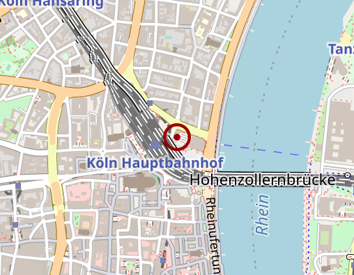 Karte: Stiftung Katholisches Bürgerhospital Mannheim