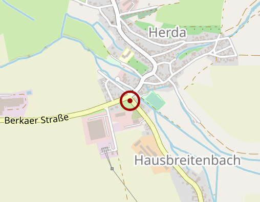 Karte: DRK KV Eisenach e.V. Sozialstation Herda