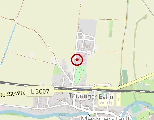 Karte: Bodelschwingh-Hof Mechterstädt e.V., Gesch.Führung u. ZentralVerw.