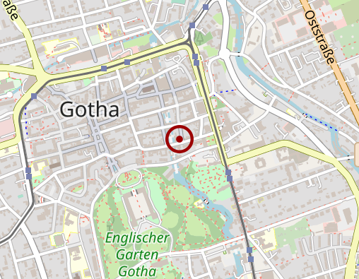 Karte: Johanniter-Unfall-Hilfe e.V. Kreisverband Gotha/Erfurt