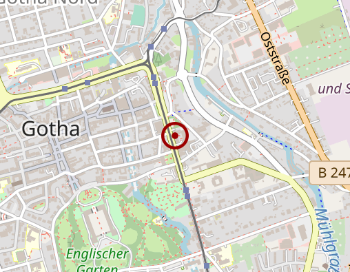 Karte: advita Pflegedienst GmbH Tagespflege Ekhofplatz