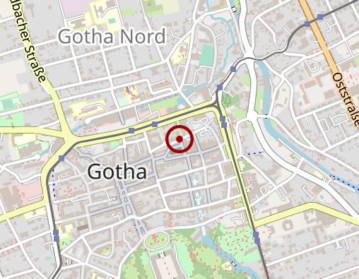 Karte: Schönes Leben Tagespflege Gotha