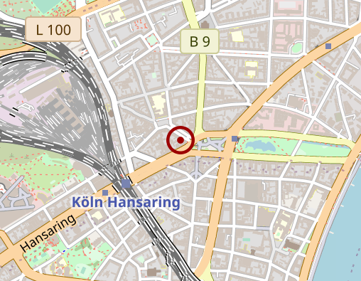 Karte: Ergotherapie am Ebertplatz