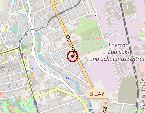 Karte: DRK KV Gotha e.V. Sozialstation Gotha