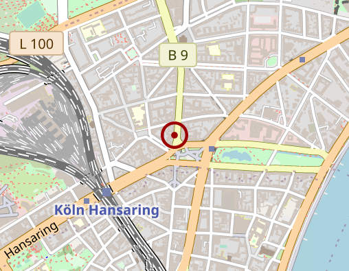 Karte: Augenprotethik Institut W. Trester