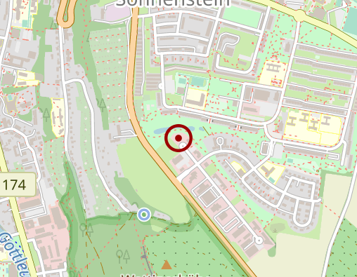 Karte: Volkssolidarität KV Sächsische Schweiz - Osterzgebirge e. V. Sozialstation Pirna-Sonnenstein