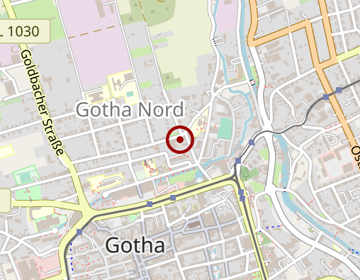 Karte: Landesselbsthilfeverb.Thü. für Osteporose