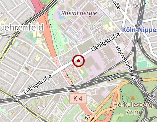 Karte: Taxi-Ruf Köln Taxi-Rufsäule