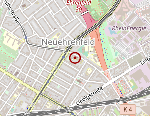 Karte: Elternheim der Synagogen- gemeinde Köln