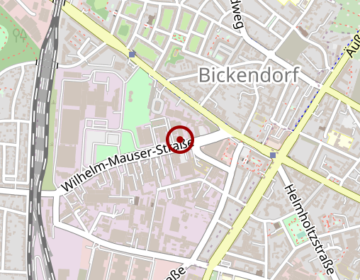 Karte: SBK-Werkstatt für behinderte Menschen Köln-Bickendorf