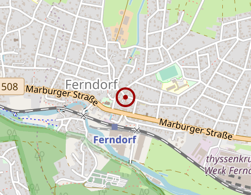 Karte: Tagespflege Mittendrin