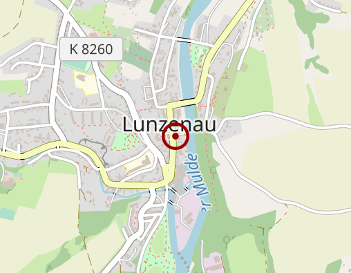 Karte: Bestattungshaus Heidi Hannuschka e.K.