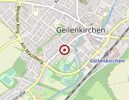 Karte: AOK Rheinland/Hamburg - Geschäftsstelle: Geilenkirchen