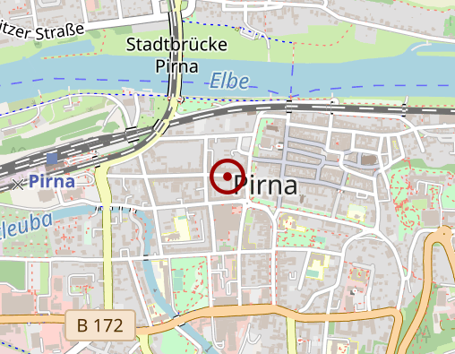 Karte: Elbtal-Bestattungen Krebs GmbH