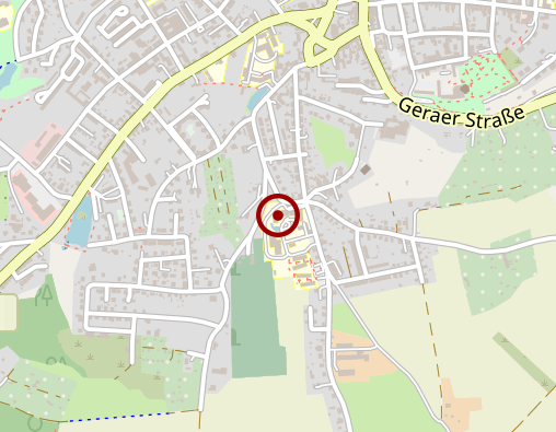 Karte: Diakoniezentrum Bethesda Eisenberg Diakonie - Sozialstation