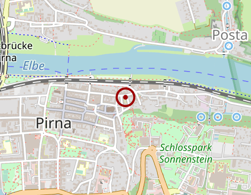 Karte: Betreutes Wohnen Atrium am Schloßberg des ASB Königstein/ Pirna e.V.