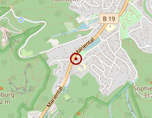 Karte: Caritas Trägergesellschaft "St. Elisabeth" gGmbH Altenpflegezentrum Elisabethenruhe