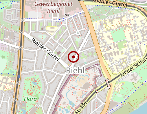 Karte: Riehler Gesundheitszentrum