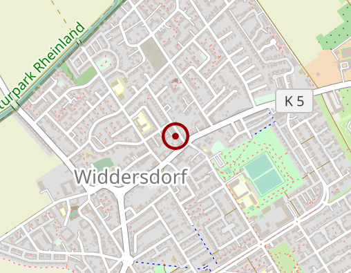 Karte: Logopädische Praxis Widdersdorf Ines Kuckuck