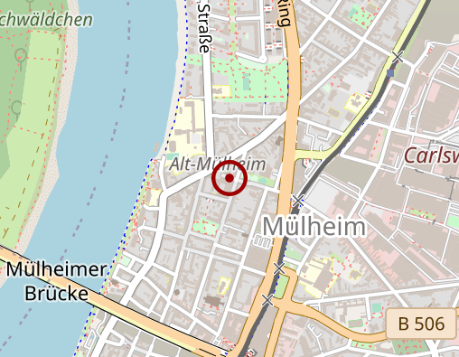 Karte: ASB Alten- und Pflegeheime Köln GmbH Norbert Burger Seniorenzentrum