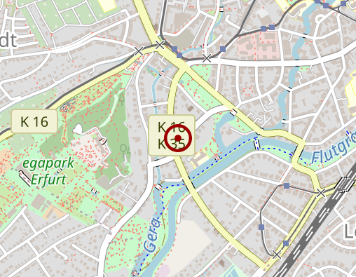 Karte: Physiotherapie Karsdorf/Giske