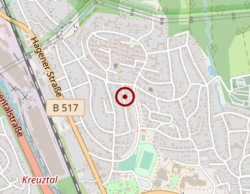 Karte: Blinden- und Behindertenhilfe